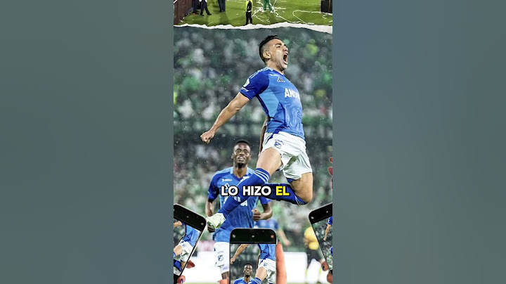 🐯🔥 Gol de Radamel Falcao en  Atanasio Girardot en el Atlético Nacional vs. Millonarios #falcaogarcia