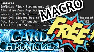 Free Card Chonicles Unsealed Boss Macro v1.5