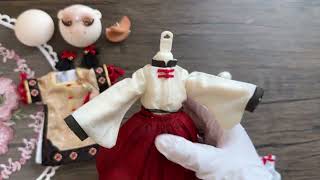 TinyFox 【黄小仙(ウォン・シウ・シン) ・阿鼬(あゆう) Ayou 1/6スケールMJDドール フルセット 着せ替え映像｜Ghost Dress-up Video