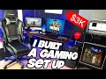 I Built My Dream Gaming Setup From Scratch - GTRacing Chair Giveaway