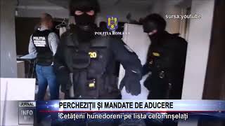 Percheziții Și Mandate De Aducere