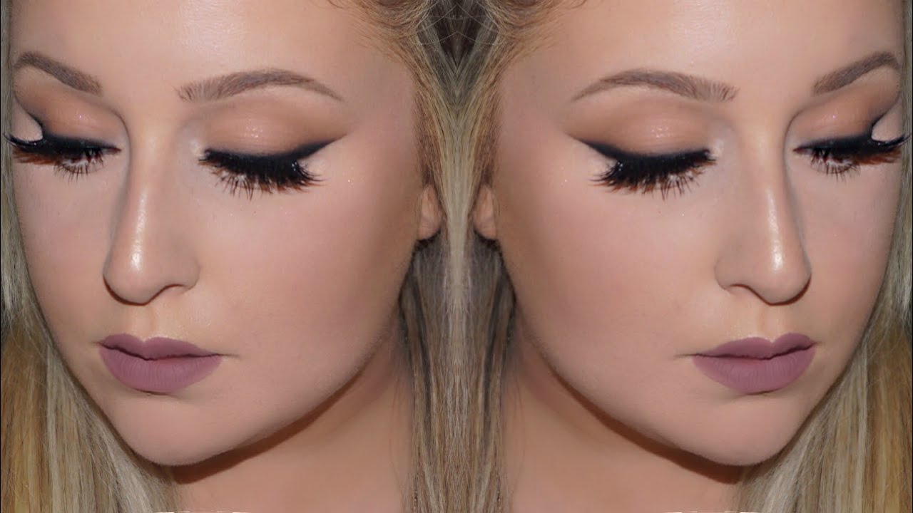 SMOKEY WINGED LINER TUTORIAL How To Apply Smokey Winged Eyeliner for