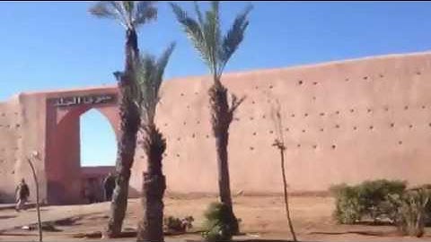 Medina walls marakesh