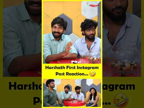 Harshath First Instagram Post Reaction...🤣 | Mirchi Tamil