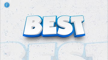 How to Make a Cool 3D Logo or Text on Android Mobile in PixelLab