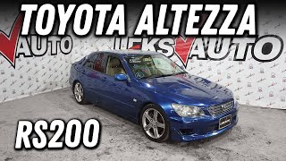 Светлая кожа!! Обзор Toyota Altezza [Leks-Auto 487]