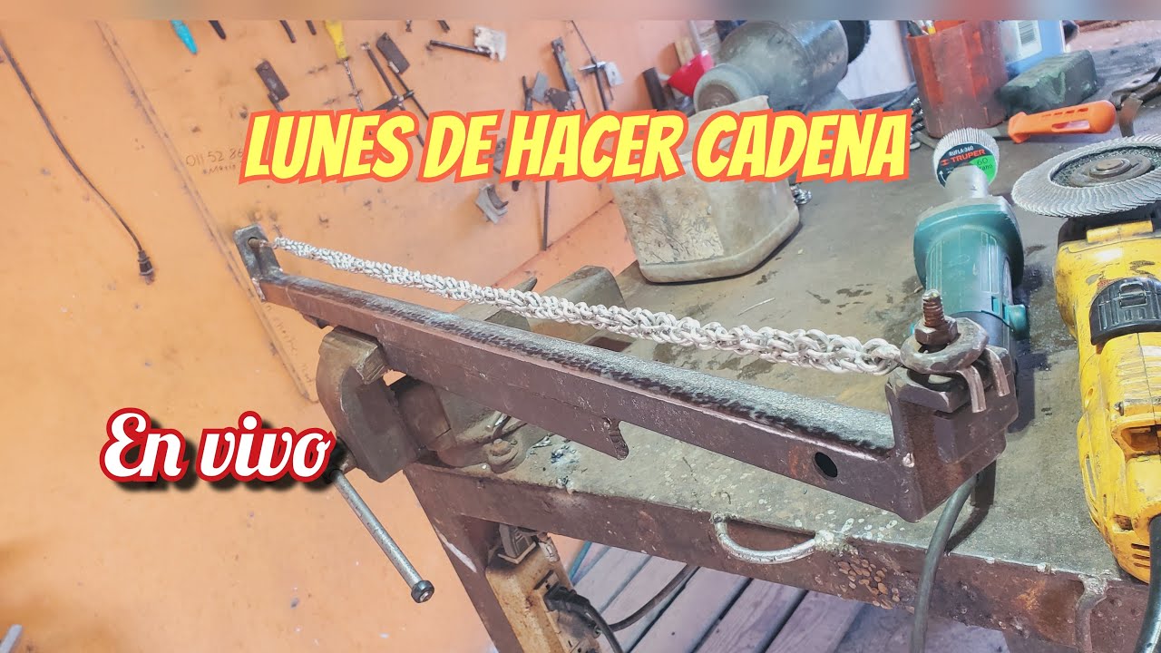iniciando semana con una cadena para sacar esclavas
