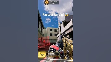 Fastest Reload in Codm History 😮
