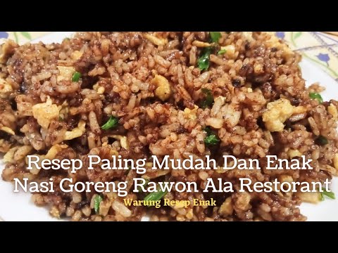 Resep Nasi Goreng Rawon