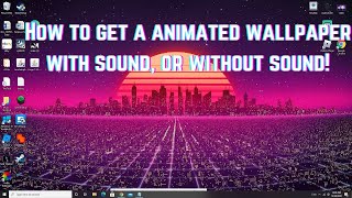 How to get an animated wallpaper with sound or without sound! screenshot 5