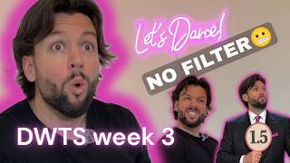 A Ballroom Pro Watches DWTS Week 3...He Did NOT Hold Back 😬  #dwts #dancingwiththestars