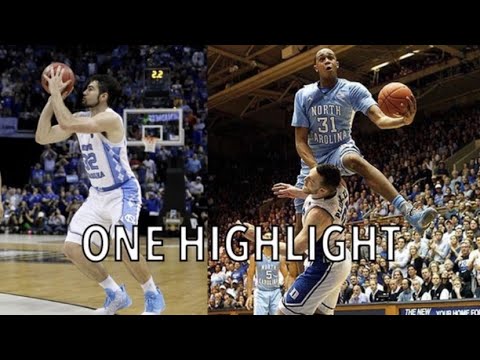 Video: One Highlight From Every Scholarship UNC Basketball Player Since 2001