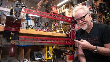 Adam Savage Geeks Out Over This Precision Woodworking Saw!