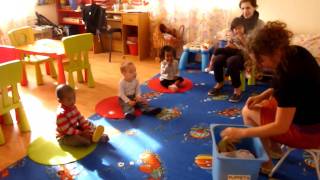 Tiny Tigers circle time Sept. 26, 2011
