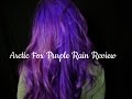 Purple rain review by amy christina  arctic fox hair color