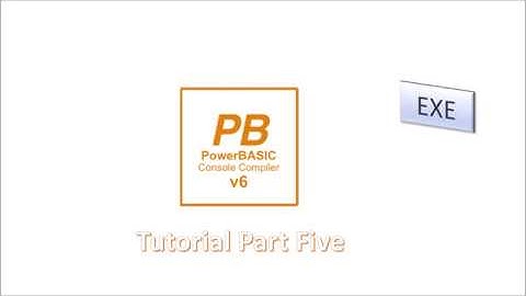 PowerBasic Console Compiler tutorial Part 5 - Loading Arrays with data