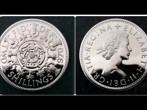 UK 1970 Two Shillings Coin VALUE + REVIEW
