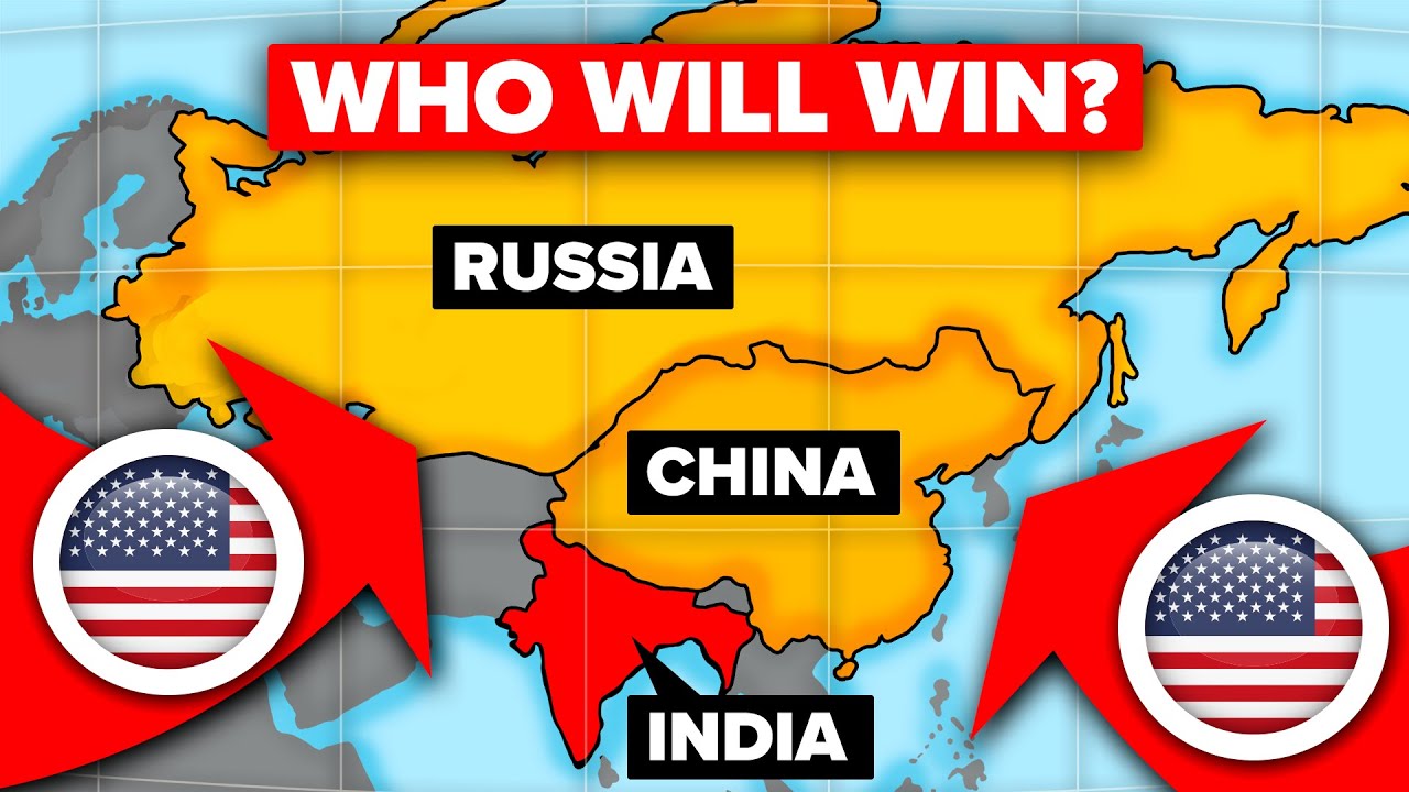 ⁣CHINA and RUSSIA vs USA and INDIA - Who Would Win? - Military / Army Comparison