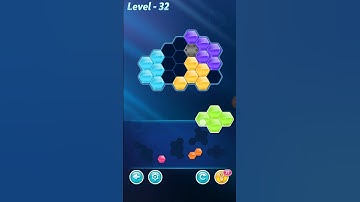 Block Hexa Puzzle Rainbow A Level 32 Walkthrough