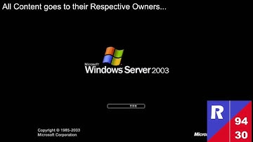 [GARBAGE/PREVIEW] Windows Server 2003 has a Sparta Fantasy Remix (My Version)
