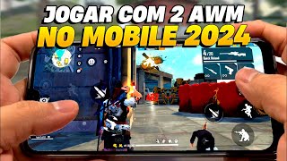 COMO JOGAR DE SNIPER NO FREE FIRE MOBILE EM 2024 MUITO RÁPIDO!! FREE FIRE DICAS