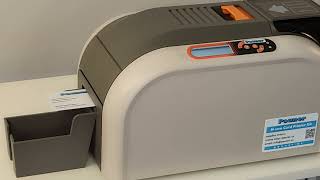ID card printer for ID card printing Pauner H200e Kit includes name badge printing software screenshot 3