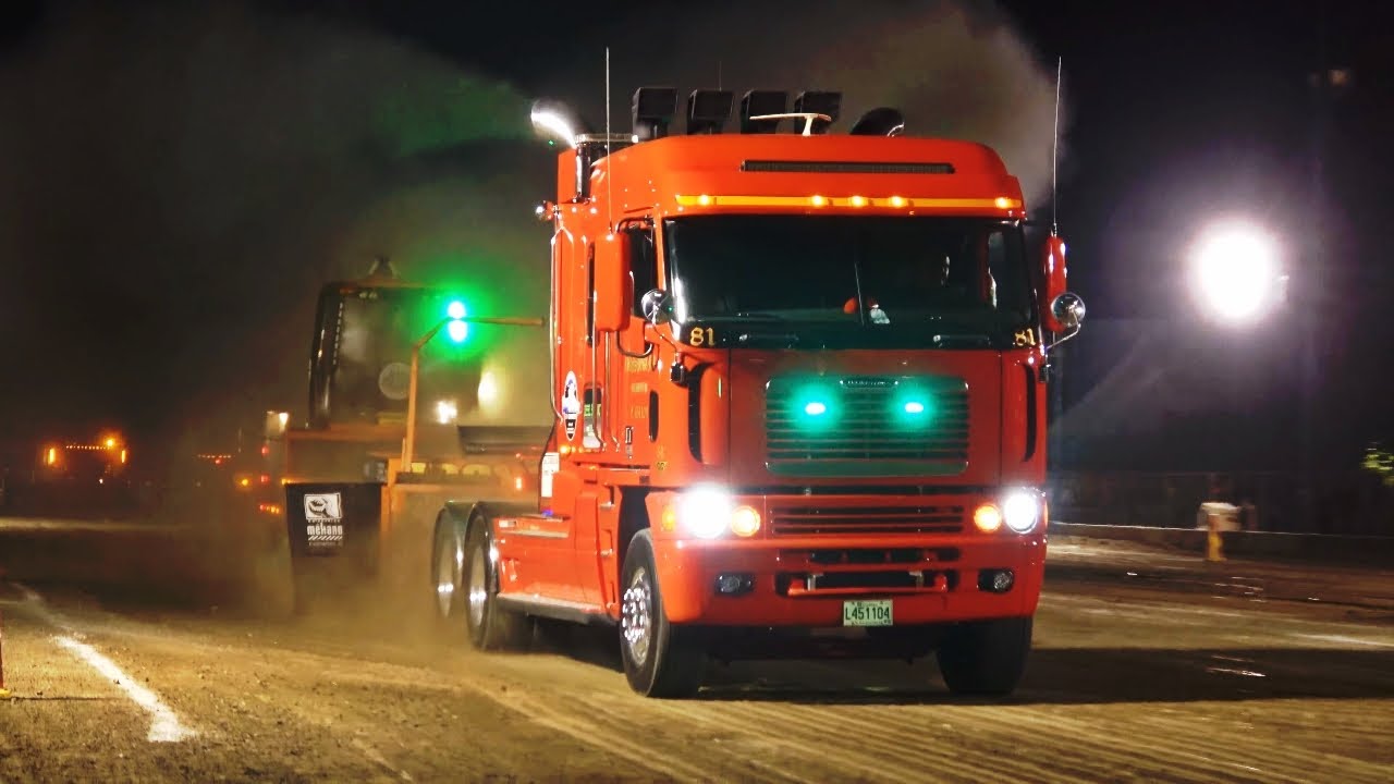 Mario Racicot pulling with V24 Trucks 2024