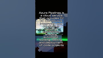 ☁️♾️ Azure Pipeline! CI #short #shorts #azurepipelines #devops #azuredevops