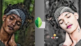 Snapseed  Editing Tutorial Video Facesmooth Sad photo editing New video 2021 New Trick Rdx Editor