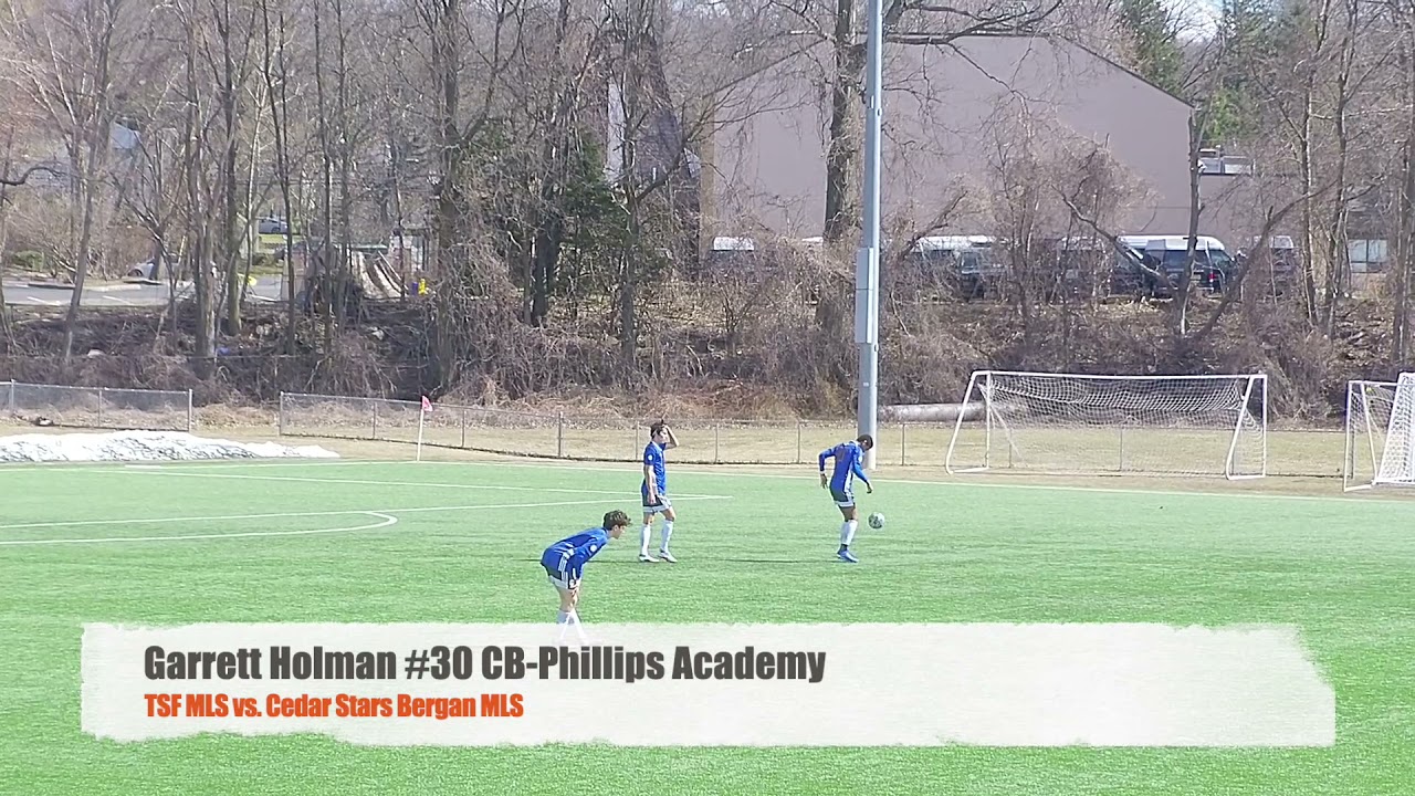 Garrett Holman 2021 MLS Highlights/#30 CB-Phillips Academy & TSF Academy.