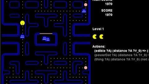 CERRLA: Ms. Pac-Man Environment, Single Level Goal