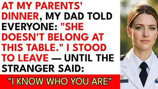 At My Parents' Anniversary Dinner, My Father Said I Don't Belong — Until the Stranger Across ...