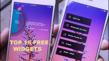 *TOP BEST 15 FREE* XenHTML Widgets Cydia/Sileo!!