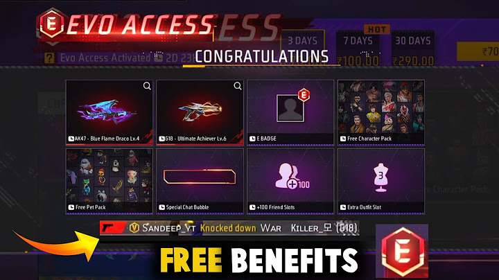 FREE FIRE NEW EVO ACCESS EVENT | E BADGE FULL DETAILS - GARENA FREE FIRE