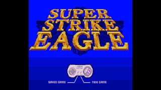 SNES Longplay [677] Super Strike Eagle (US)