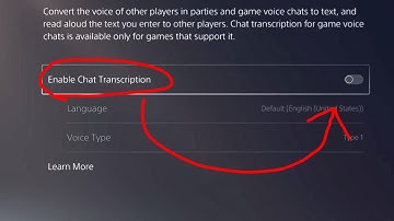 How to enable chat transcription ps5 - full guide