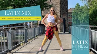 20 Minuten MERENGUE - BACHATA - SALSA WORKOUT I LATIN FITNESS with Petroula