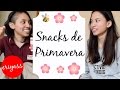Probando Snacks Japoneses de Primavera