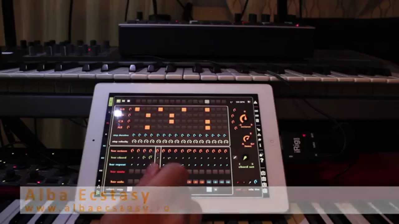B-Step Sequencer 2 - iPad version - YouTube