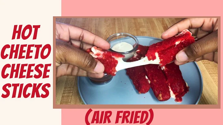 HOT CHEETO MOZZARELLA CHEESE STICKS | AIR FRIED | 먹방