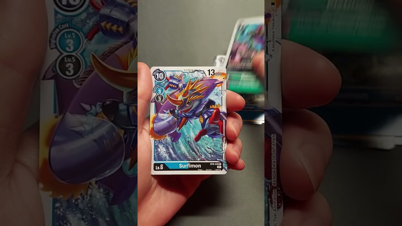 SECRET RARE!!!!!!!!!!(digimon booster pack, new awakening)
