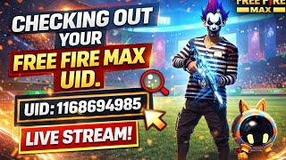 Free fire max live uid check out pro vs noob 🤣