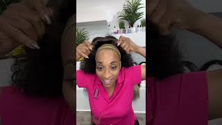 How to Install Frontal Lace Wig using #BoldHoldMaxx Waterproof #wigglue Glue