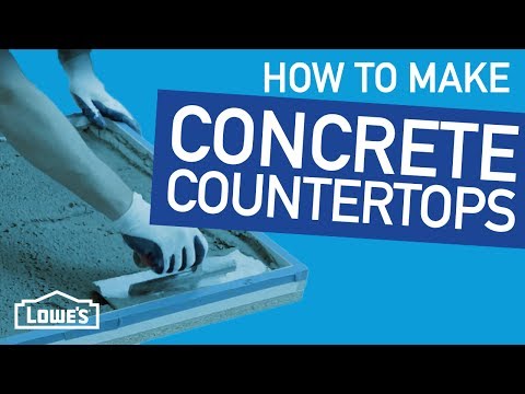 How To Make Concrete Countertops Beyond The Basics Youtube