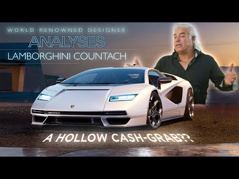 Analysing/Redesigning The Lamborghini Countach: A Hollow Cash Grab or Honourable Homage?!