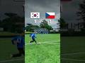 🇰🇷SOUTH KOREA vs CZECHIA🇨🇿 #football #skills