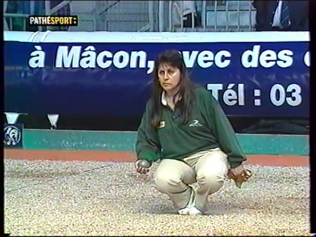 Miniature : Petanque Coupe de France des clubs Macon 2001 2
