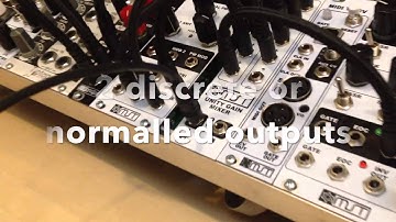 Synthrotek MST Unity Gain Mixer DIY KIT EURORACK MODULE