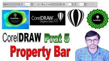 How to use Coreldraw Property Bar  Part 5 I Property Bar , हिन्दी विडियो