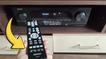 How to bring the original sound path to the Denon X550BT receiver